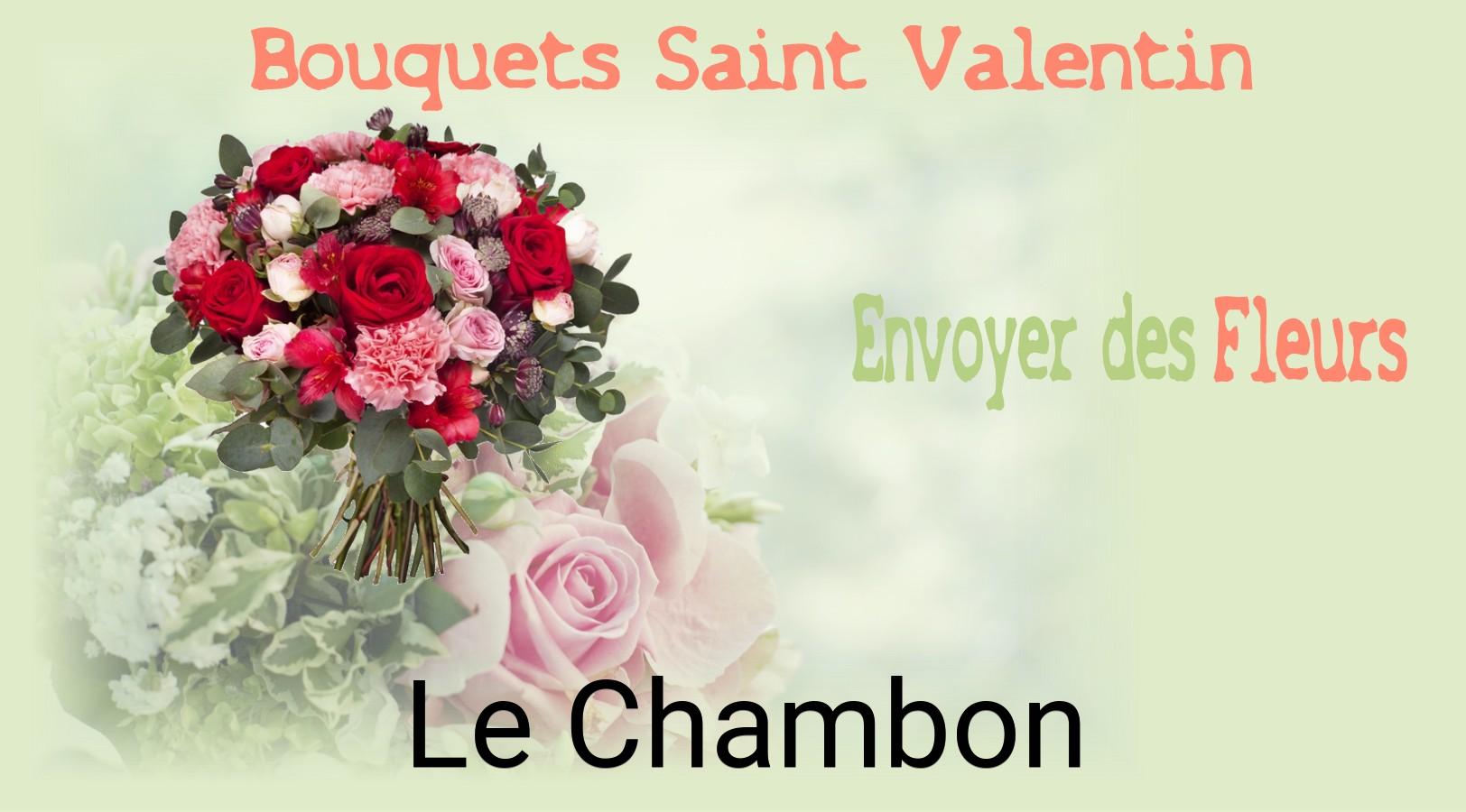Roses de Saint-Valentin livrées à Le Chambon